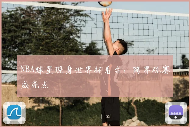 NBA球星现身世界杯看台,跨界观赛成亮点