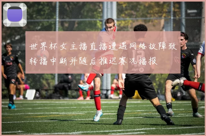 世界杯女主播直播遭遇网络故障致转播中断并随后推迟赛况播报